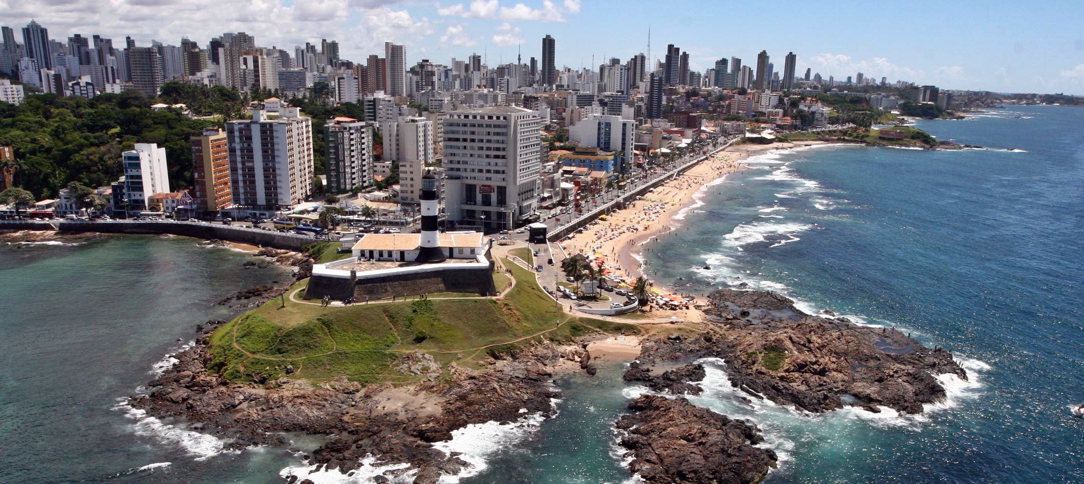 Pelourinho — the historic centre of Salvador, Bahia, Brazil, host city of the Bienal da Bahia and centre of the Afro-Brazilian cultural conversation the biennial engages.
