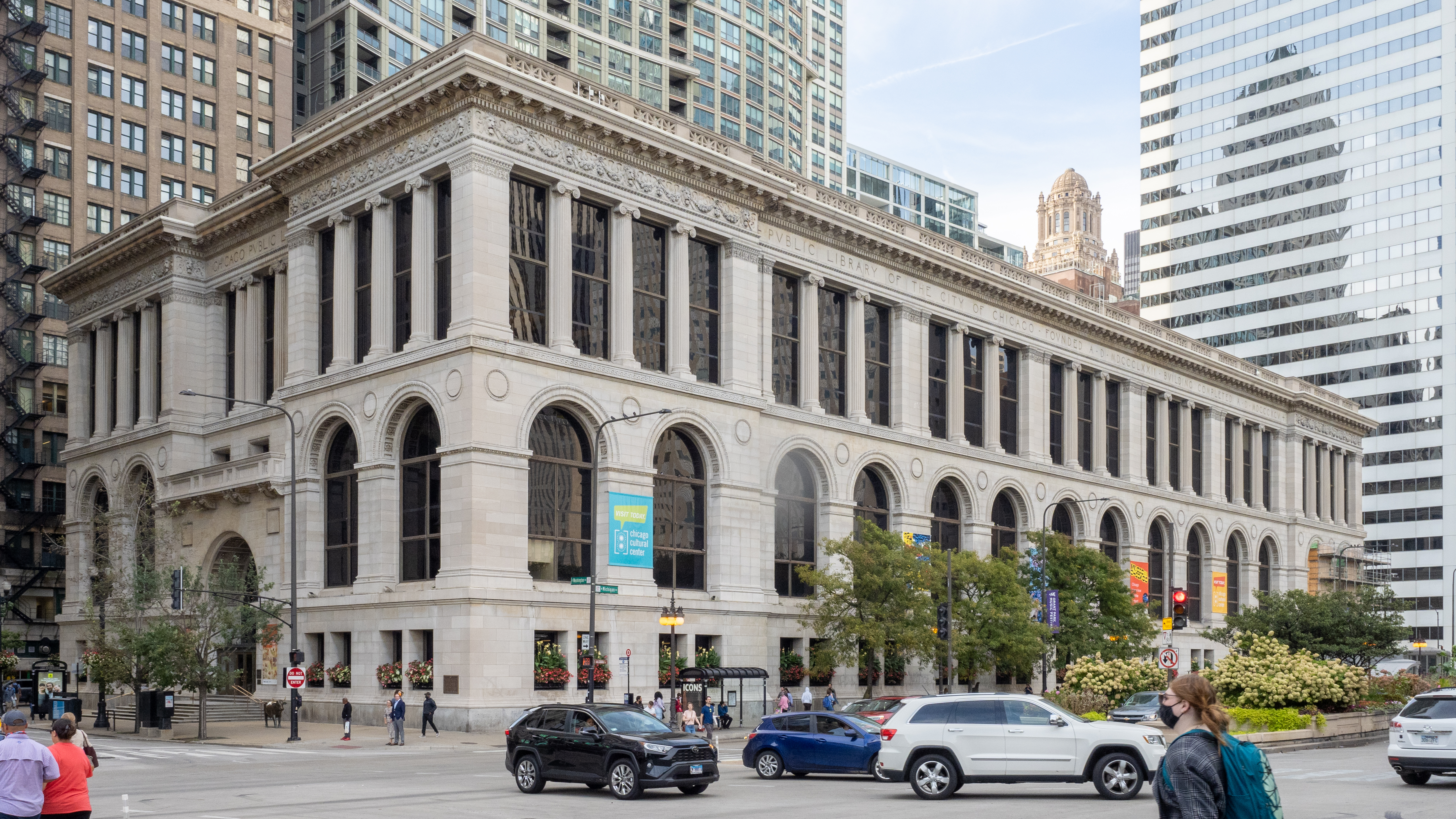 The Chicago Cultural Center — host of every Chicago Architecture Biennial since 2015.