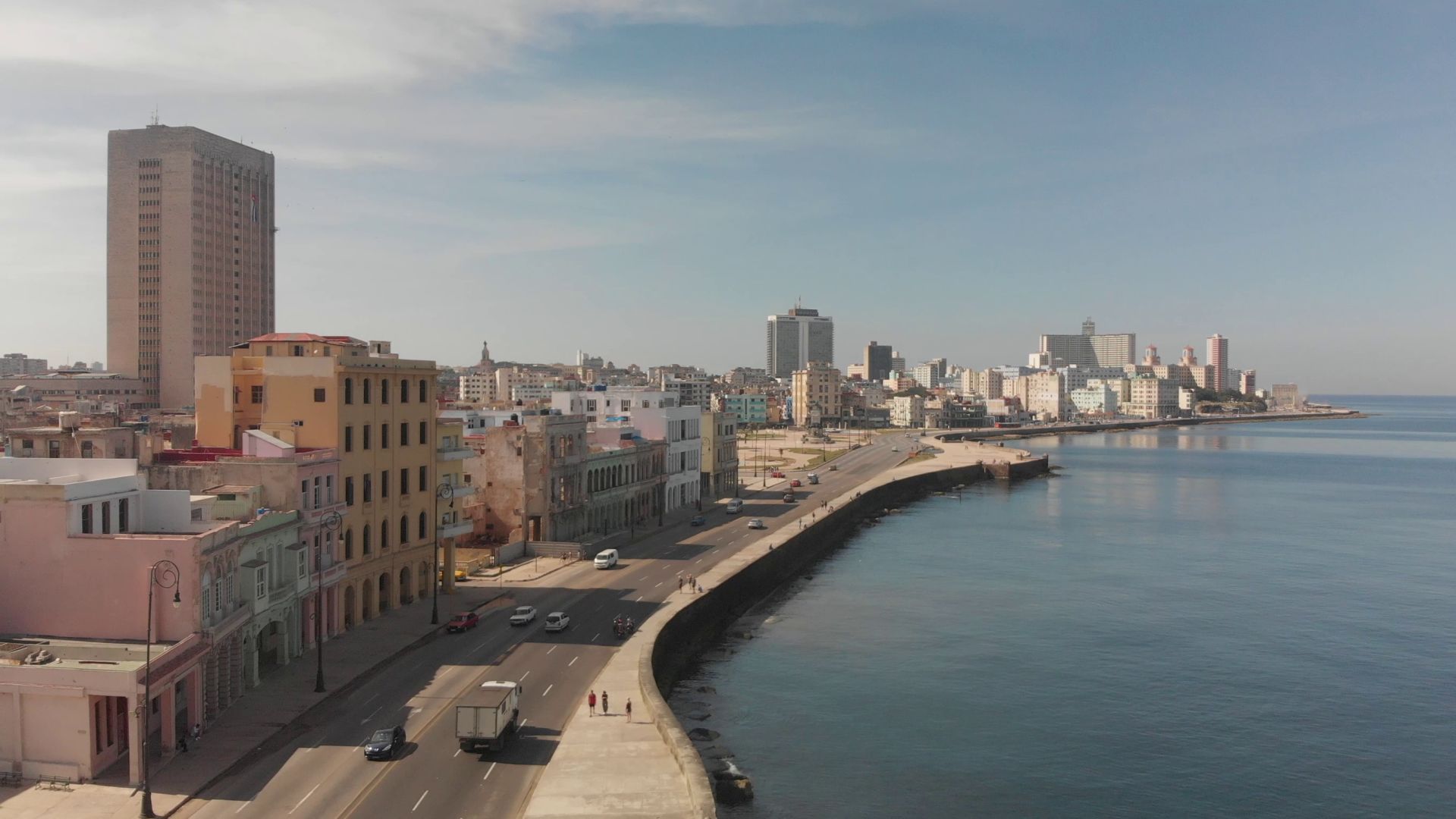 Havana's Capitolio Nacional and the avenues of central Havana — the host city of the Bienal de La Habana since 1984.