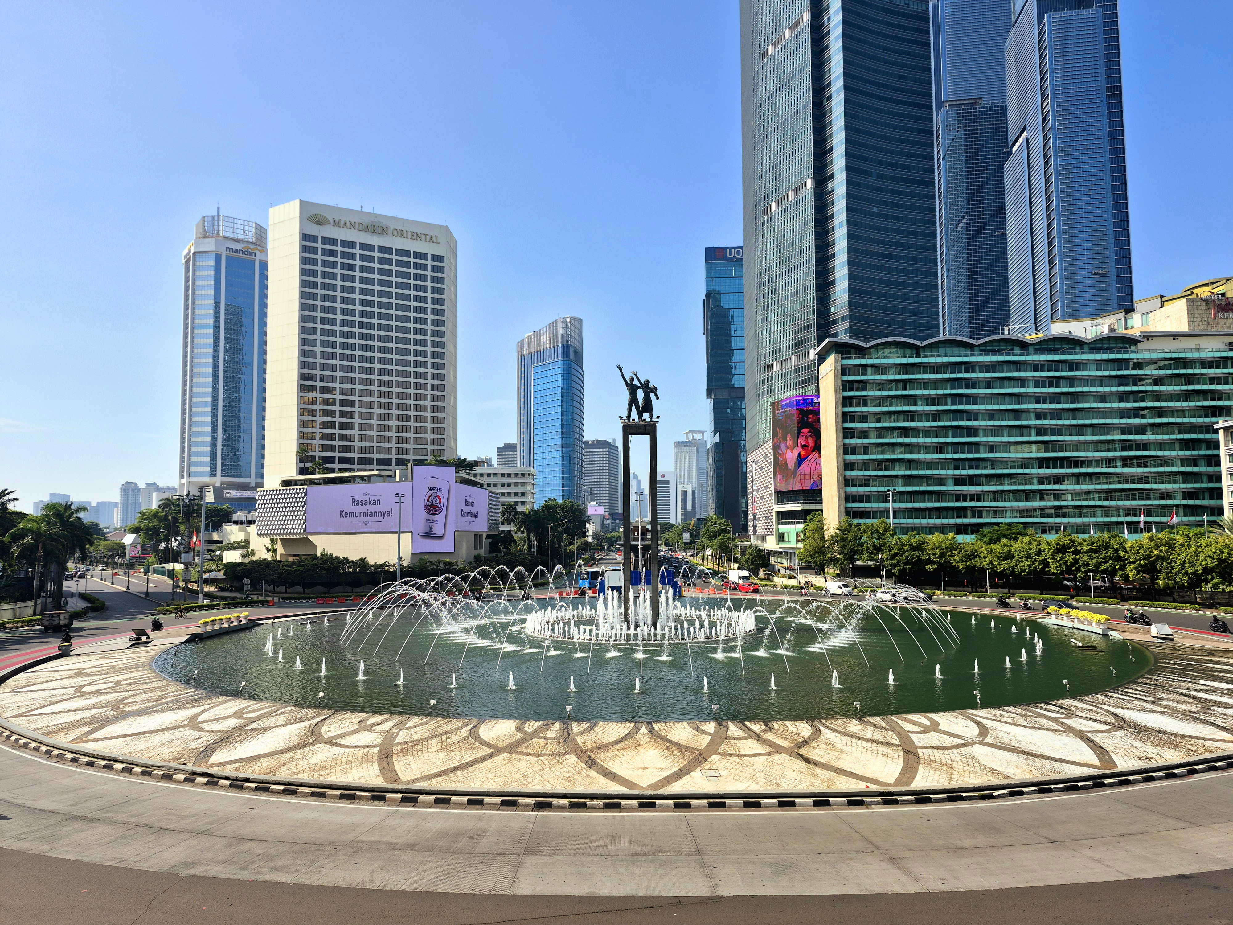 Jakarta skyline — the host city of the Jakarta Biennale, Southeast Asia's longest-running contemporary art biennial since 1968.