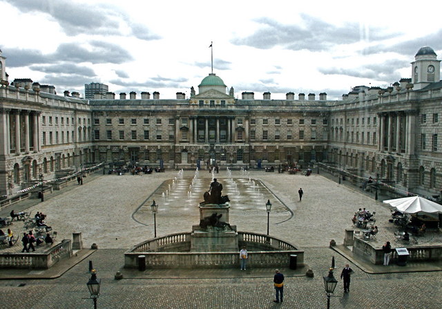 Somerset House, London — the eighteenth-century neoclassical building on the Strand that has hosted every London Design Biennale since 2016.