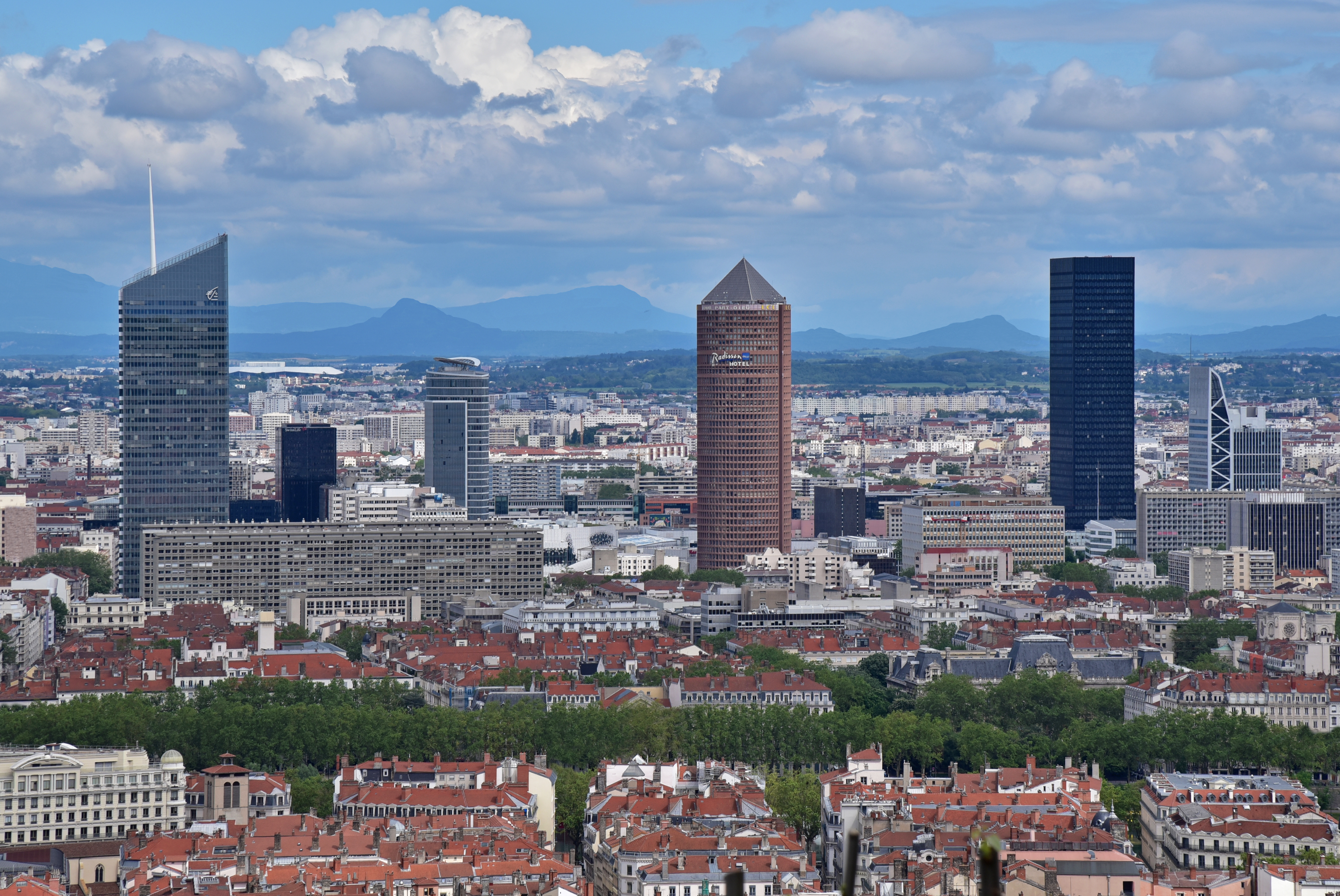 The Musée d'art contemporain de Lyon — the institution at which Thierry Raspail founded the Lyon Biennale in 1991.