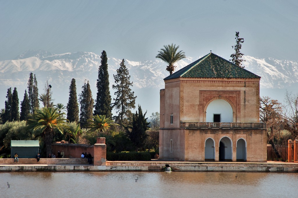 Jemaa el-Fnaa — the central square of the Marrakech medina, the historic centre within which the Marrakech Biennale operated across its six editions.