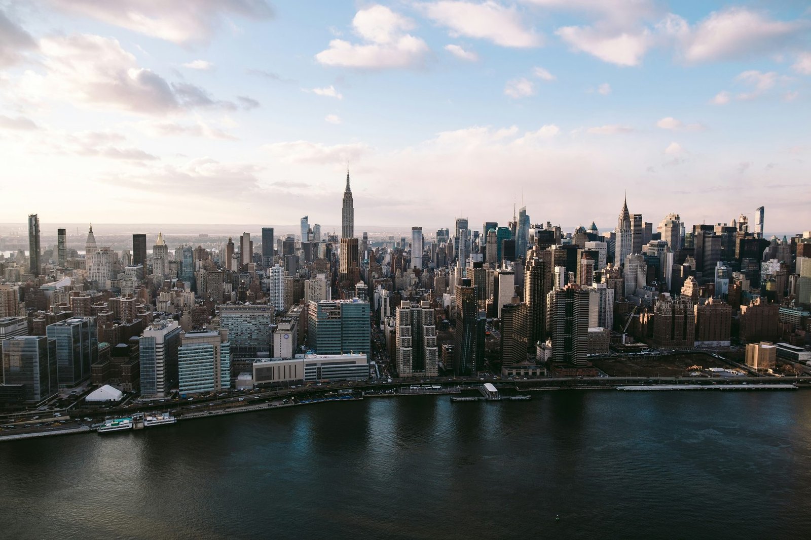 Midtown Manhattan across the East River